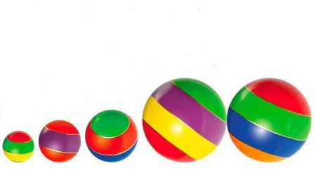 Купить Мячи резиновые (комплект из 5 мячей различного диаметра) в Кирове 